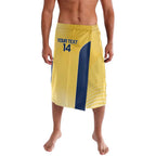 Suns Football Custom Lavalava Gold Coast Est 2009 Sunburnt Gold - Aussie Hoodie