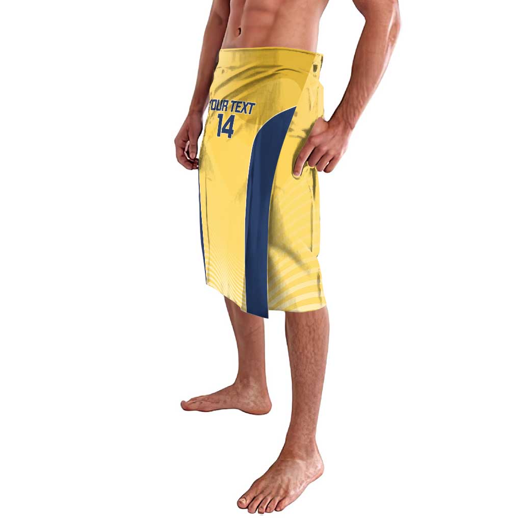 Suns Football Custom Lavalava Gold Coast Est 2009 Sunburnt Gold - Aussie Hoodie