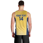 Suns Football Custom Men Tank Top Gold Coast Est 2009 Sunburnt Gold - Aussie Hoodie