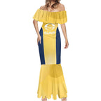 Suns Football Custom Mermaid Dress Gold Coast Est 2009 Sunburnt Gold - Aussie Hoodie