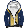 Suns Football Custom Sherpa Hoodie Gold Coast Est 2009 Sunburnt Gold - Aussie Hoodie
