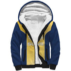 Suns Football Custom Sherpa Hoodie Gold Coast Est 2009 Sunburnt Gold - Aussie Hoodie