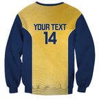 Suns Football Custom Sweatshirt Gold Coast Est 2009 Sunburnt Gold - Aussie Hoodie