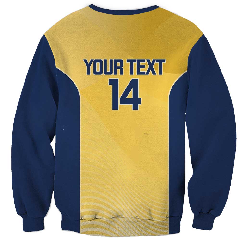 Suns Football Custom Sweatshirt Gold Coast Est 2009 Sunburnt Gold - Aussie Hoodie