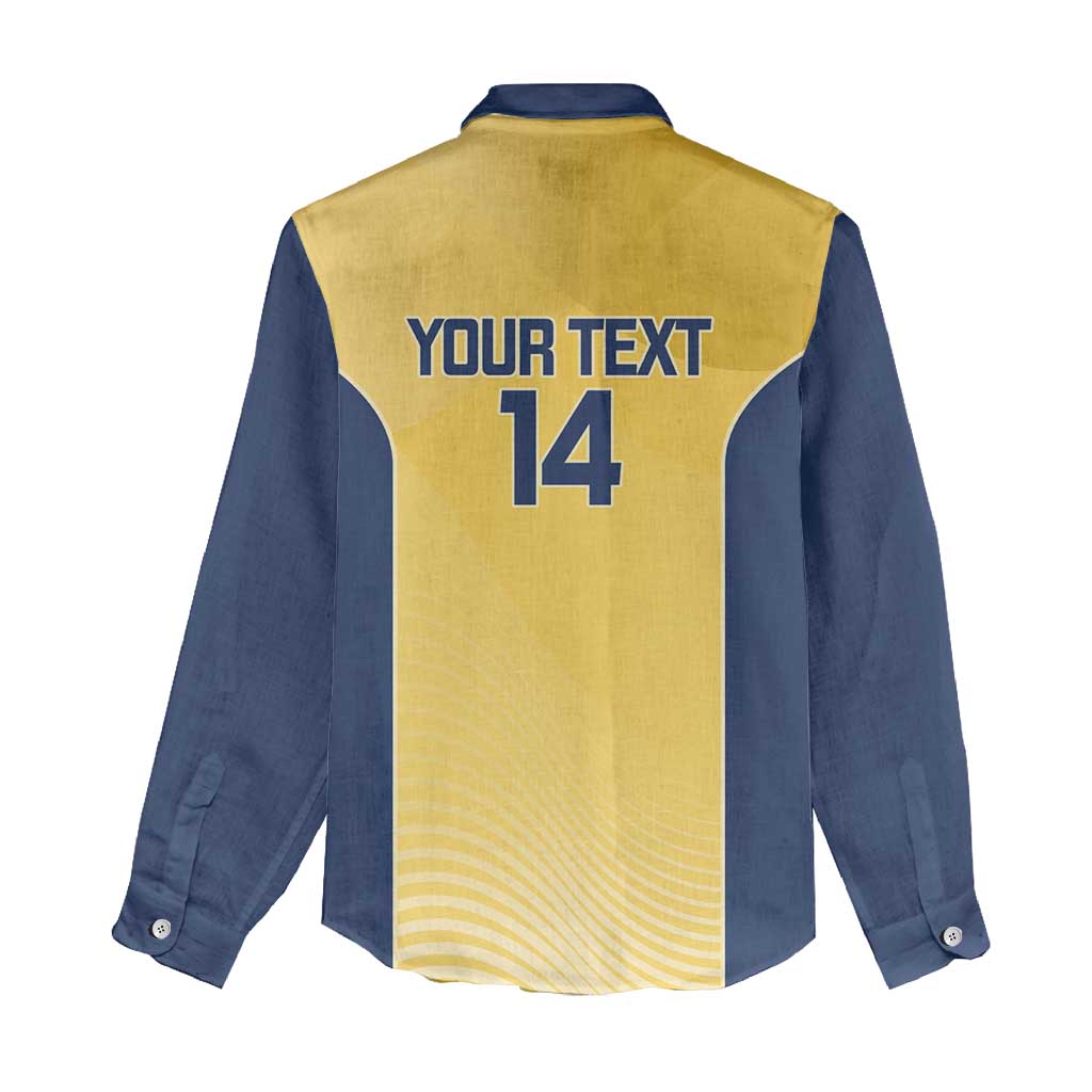 Suns Football Custom Women Casual Shirt Gold Coast Est 2009 Sunburnt Gold - Aussie Hoodie