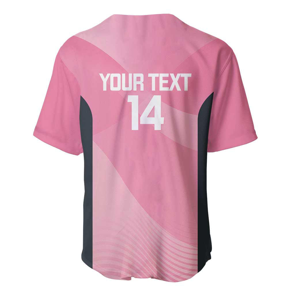 Suns Football Custom Baseball Jersey Gold Coast Est 2009 Pink - Aussie Hoodie