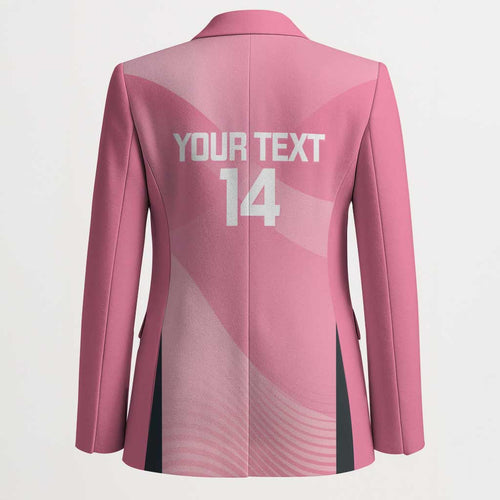 Suns Football Custom Blazer Gold Coast Est 2009 Pink - Aussie Hoodie