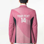 Suns Football Custom Blazer Gold Coast Est 2009 Pink - Aussie Hoodie