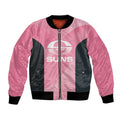 Suns Football Custom Bomber Jacket Gold Coast Est 2009 Pink - Aussie Hoodie