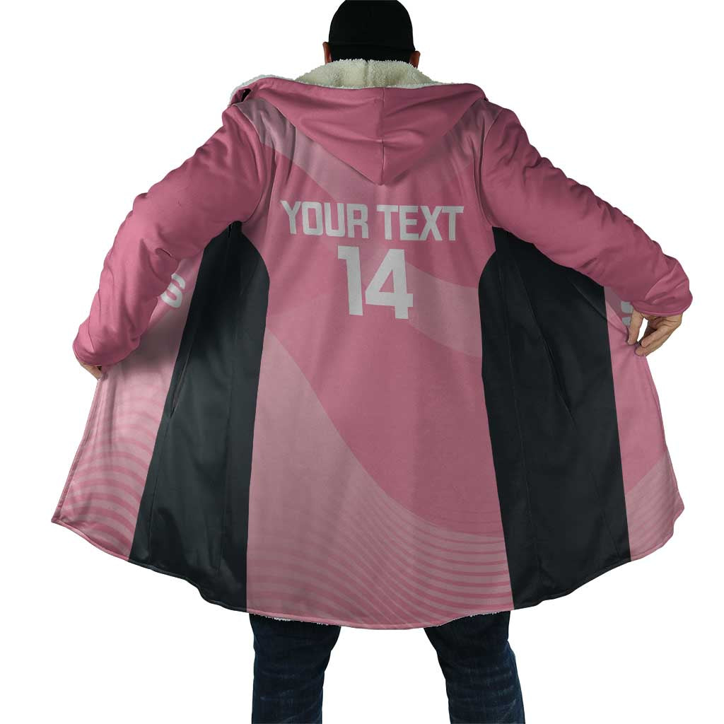 Suns Football Custom Cloak Gold Coast Est 2009 Pink - Aussie Hoodie