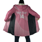 Suns Football Custom Cloak Gold Coast Est 2009 Pink - Aussie Hoodie