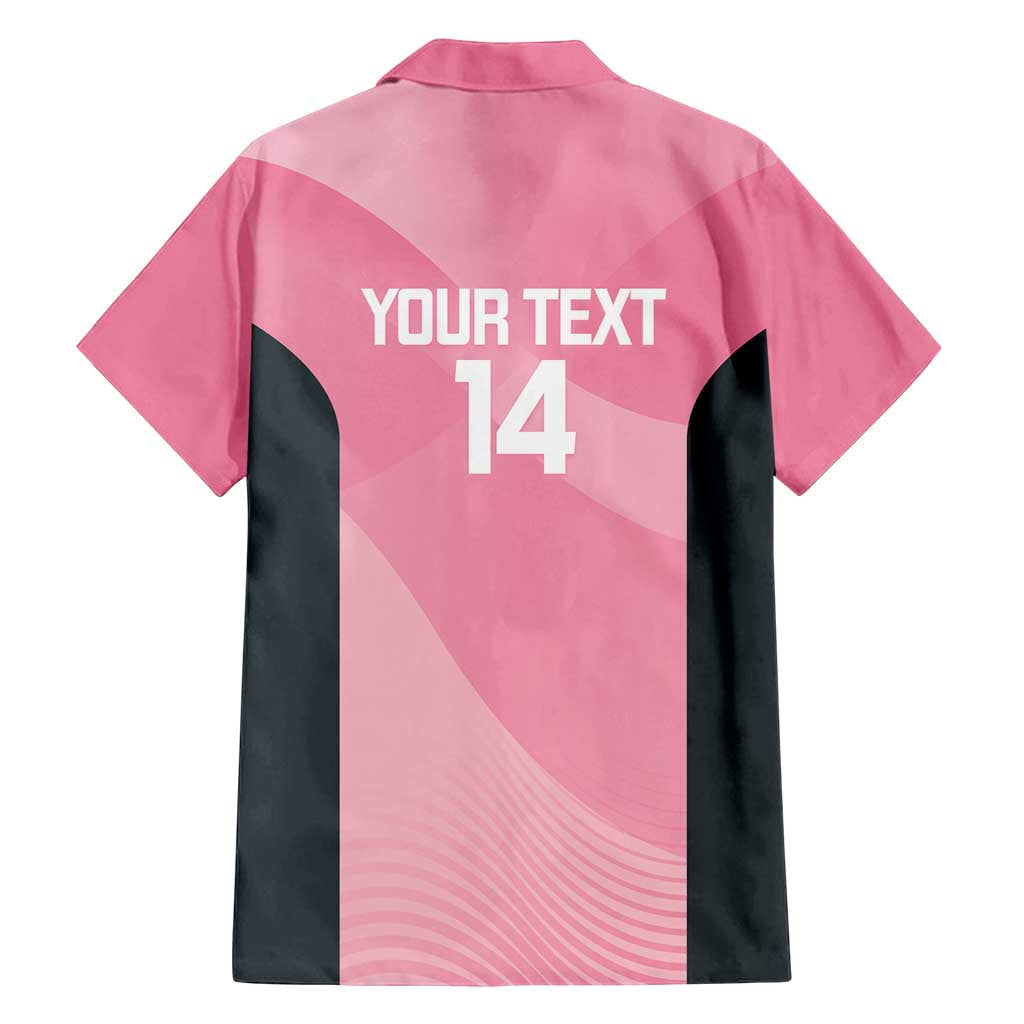 Suns Football Custom Family Matching Off Shoulder Short Dress and Hawaiian Shirt Gold Coast Est 2009 Pink - Aussie Hoodie