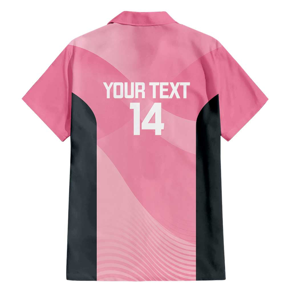 Suns Football Custom Family Matching Short Sleeve Bodycon Dress and Hawaiian Shirt Gold Coast Est 2009 Pink - Aussie Hoodie