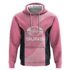 Suns Football Custom Hoodie Gold Coast Est 2009 Pink - Aussie Hoodie