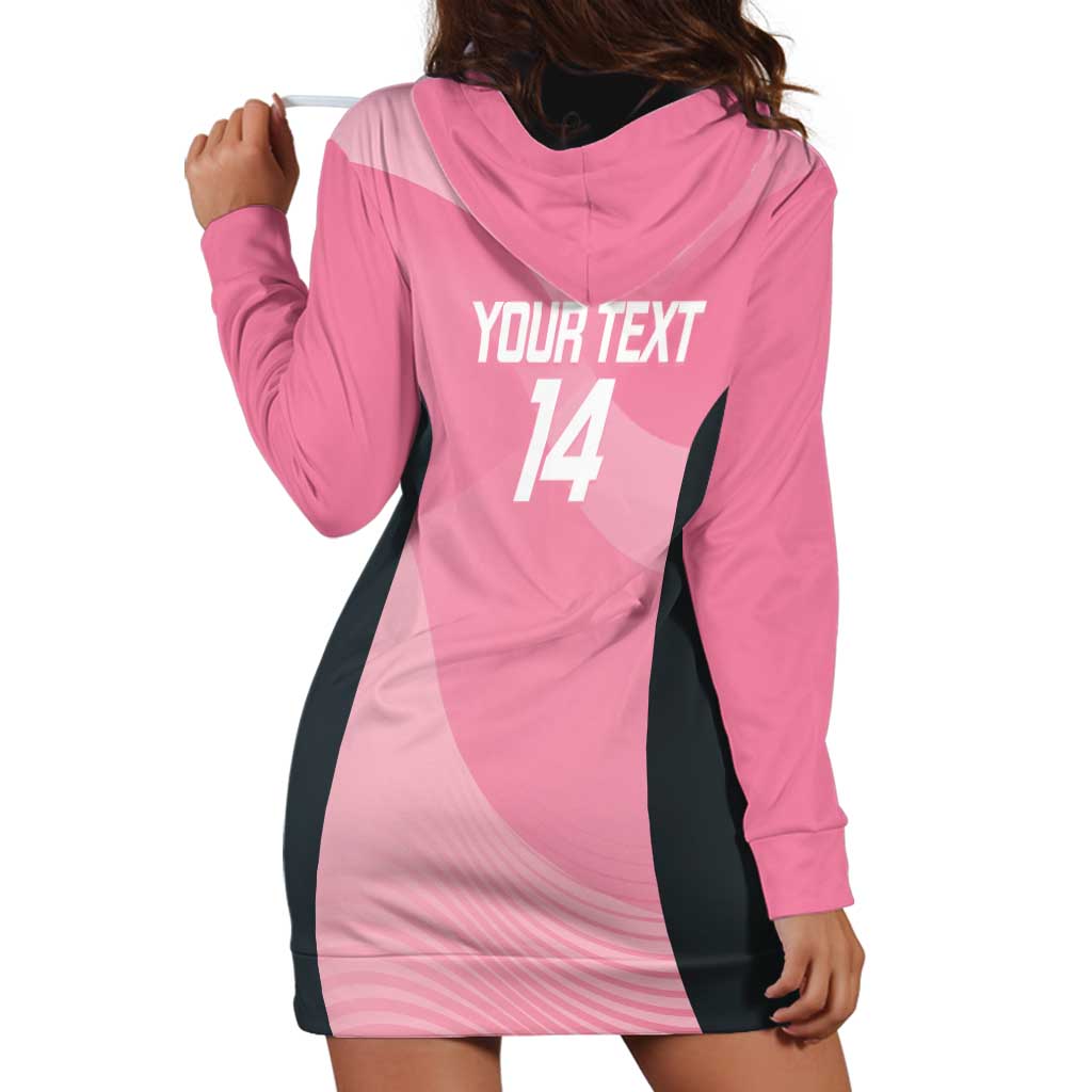 Suns Football Custom Hoodie Dress Gold Coast Est 2009 Pink - Aussie Hoodie