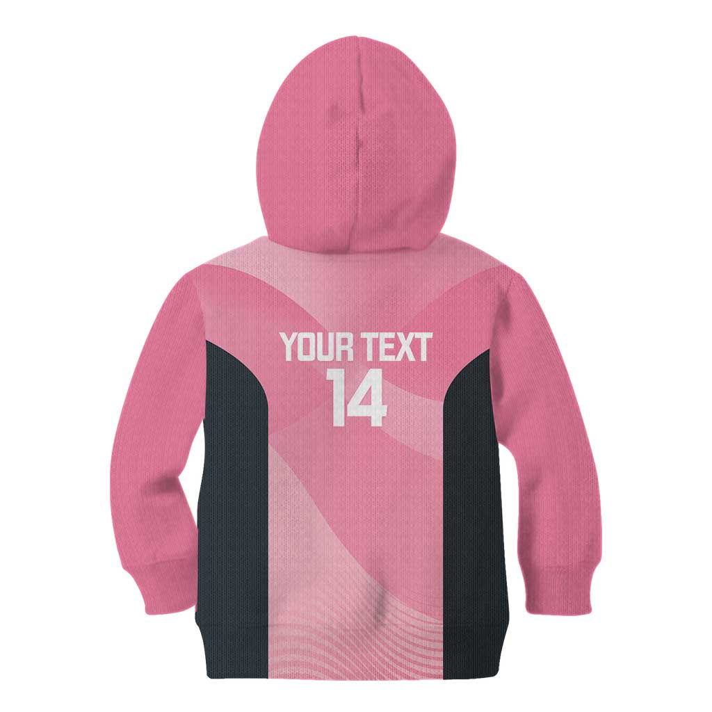 Suns Football Custom Kid Hoodie Gold Coast Est 2009 Pink - Aussie Hoodie