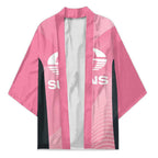 Suns Football Custom Kimono Gold Coast Est 2009 Pink - Aussie Hoodie