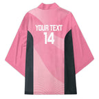 Suns Football Custom Kimono Gold Coast Est 2009 Pink - Aussie Hoodie