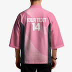 Suns Football Custom Kimono Gold Coast Est 2009 Pink - Aussie Hoodie