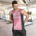 Suns Football Custom Men Tank Top Gold Coast Est 2009 Pink - Aussie Hoodie