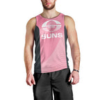 Suns Football Custom Men Tank Top Gold Coast Est 2009 Pink - Aussie Hoodie
