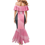 Suns Football Custom Mermaid Dress Gold Coast Est 2009 Pink - Aussie Hoodie