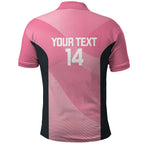 Suns Football Custom Polo Shirt Gold Coast Est 2009 Pink - Aussie Hoodie