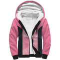 Suns Football Custom Sherpa Hoodie Gold Coast Est 2009 Pink - Aussie Hoodie