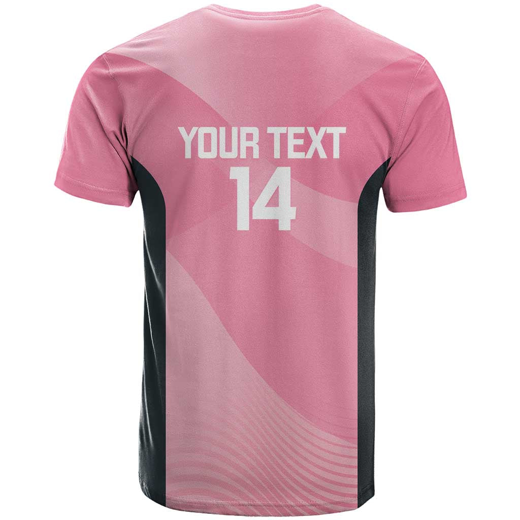 Suns Football Custom T Shirt Gold Coast Est 2009 Pink - Aussie Hoodie