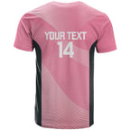 Suns Football Custom T Shirt Gold Coast Est 2009 Pink - Aussie Hoodie