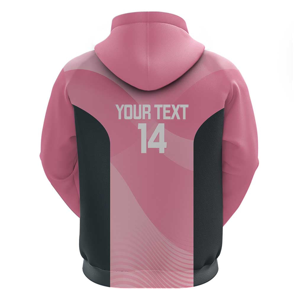 Suns Football Custom Zip Hoodie Gold Coast Est 2009 Pink - Aussie Hoodie