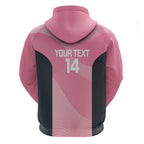 Suns Football Custom Zip Hoodie Gold Coast Est 2009 Pink - Aussie Hoodie