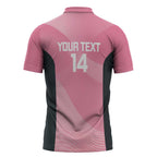 Suns Football Custom Zipper Polo Shirt Gold Coast Est 2009 Pink - Aussie Hoodie