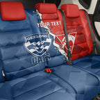 Custom Swans And Cats Football Back Car Seat Cover 2024 Together Dynamic Version