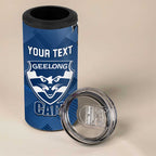 Custom Swans And Cats Football 4 in 1 Can Cooler Tumbler 2024 Together Dynamic Version