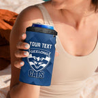 Custom Swans And Cats Football 4 in 1 Can Cooler Tumbler 2024 Together Dynamic Version