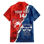 Custom Swans And Cats Football Hawaiian Shirt 2024 Together Dynamic Version