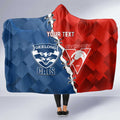 Custom Swans And Cats Football Hooded Blanket 2024 Together Dynamic Version