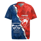 Custom Swans And Cats Football Rugby Jersey 2024 Together Dynamic Version