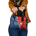 Custom Swans And Cats Football Shoulder Handbag 2024 Together Dynamic Version