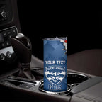 Custom Swans And Cats Football Skinny Tumbler 2024 Together Dynamic Version