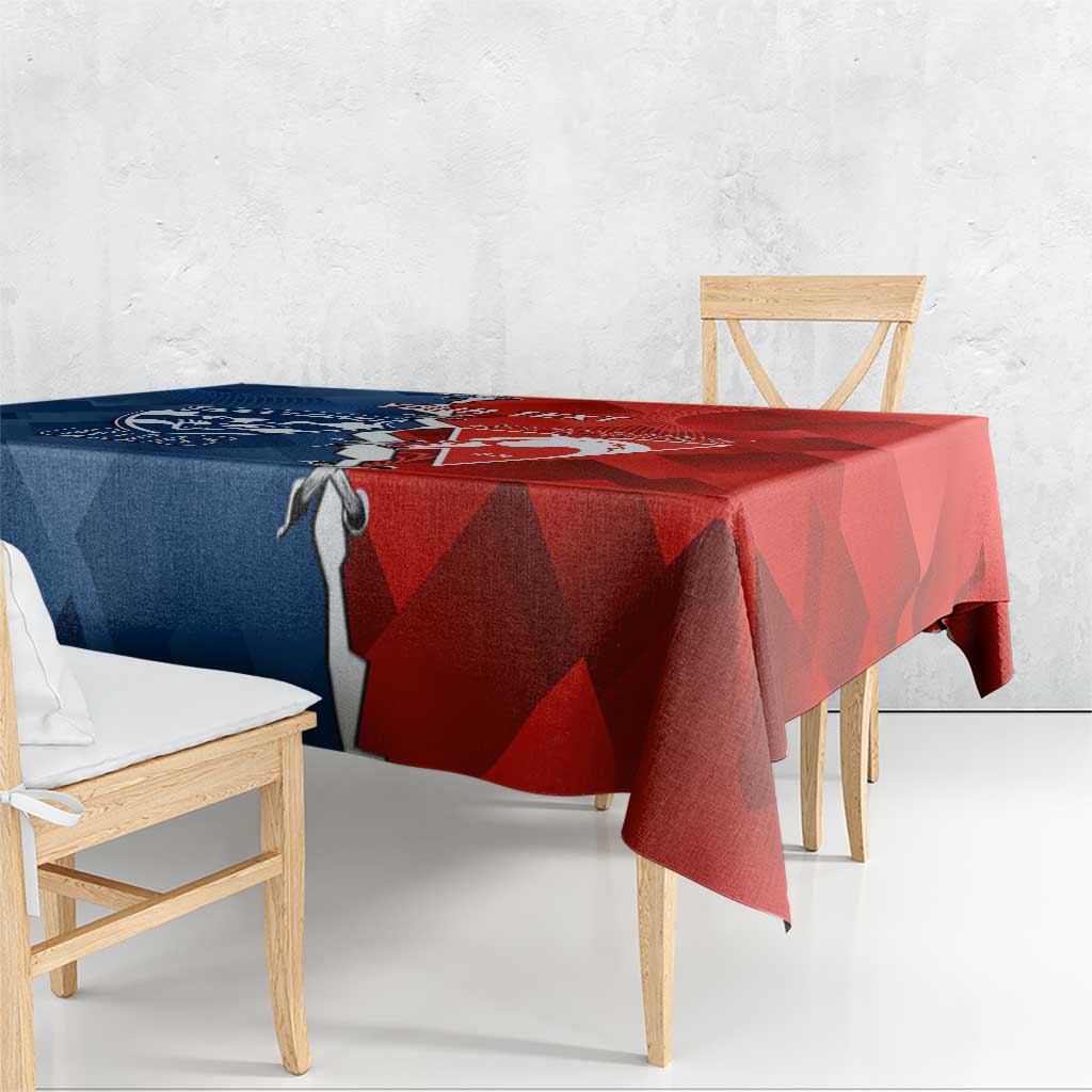 Custom Swans And Cats Football Tablecloth 2024 Together Dynamic Version