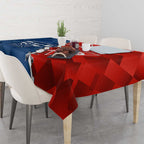 Custom Swans And Cats Football Tablecloth 2024 Together Dynamic Version