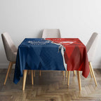 Custom Swans And Cats Football Tablecloth 2024 Together Dynamic Version