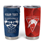 Custom Swans And Cats Football Tumbler Cup 2024 Together Dynamic Version