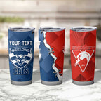 Custom Swans And Cats Football Tumbler Cup 2024 Together Dynamic Version