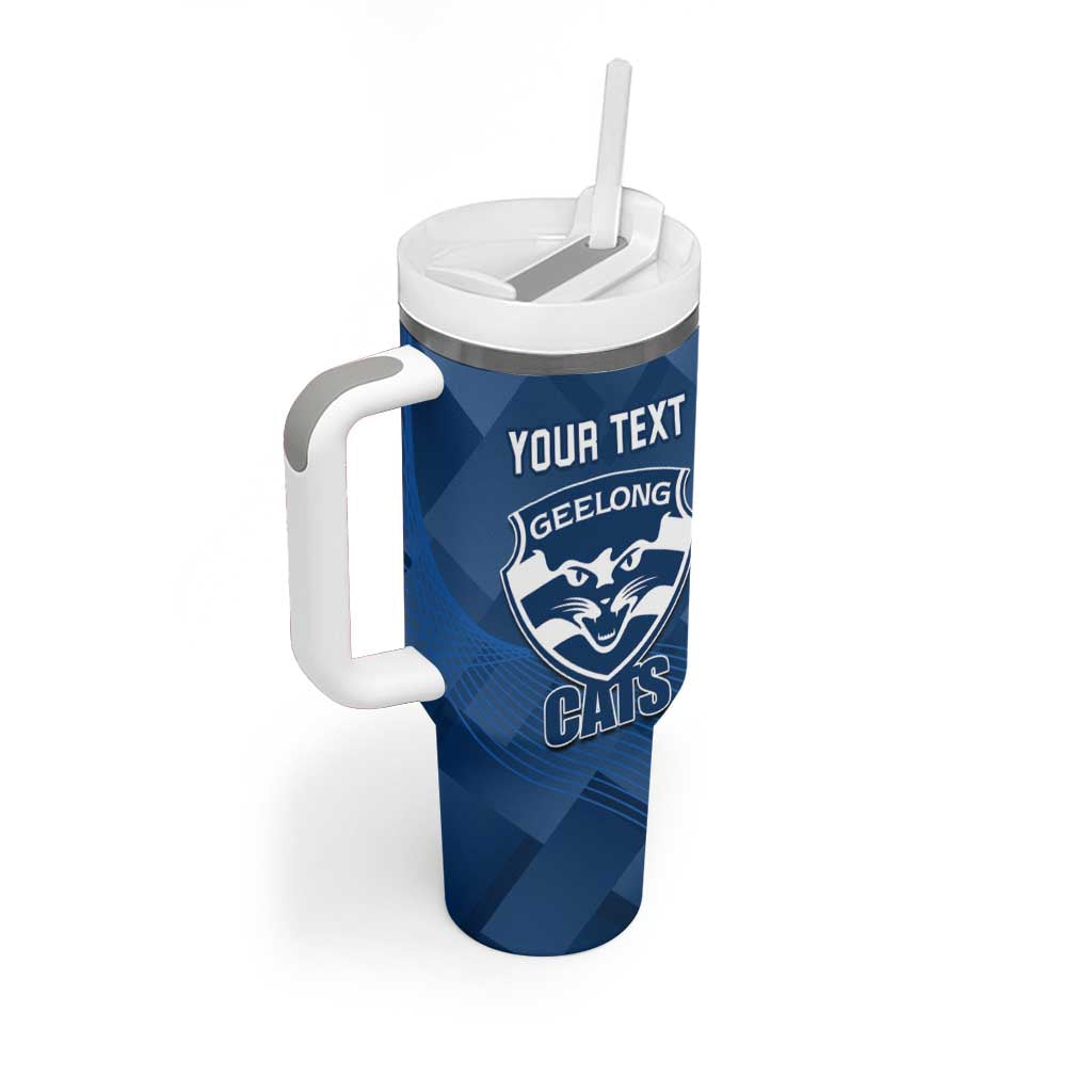 Custom Swans And Cats Football Tumbler With Handle 2024 Together Dynamic Version