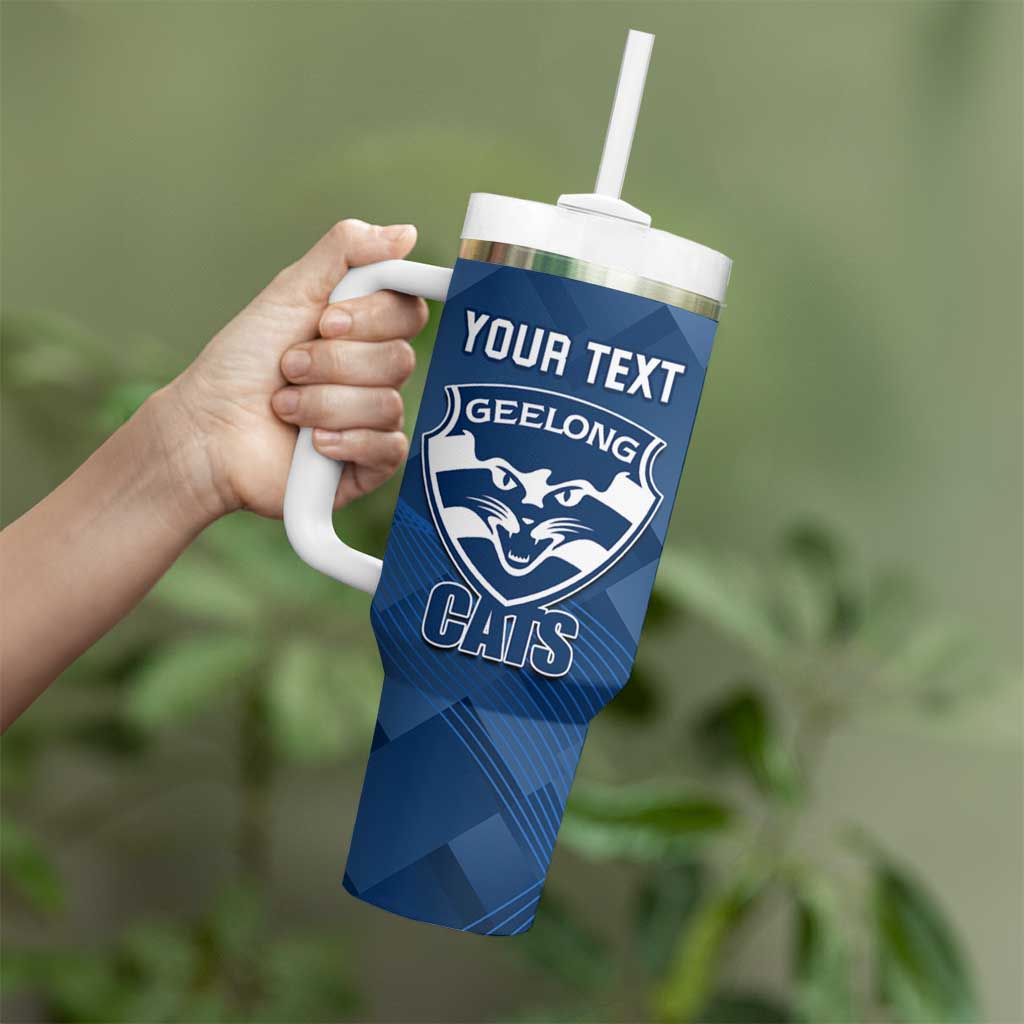 Custom Swans And Cats Football Tumbler With Handle 2024 Together Dynamic Version