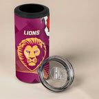 Swans And Lions Football 4 in 1 Can Cooler Tumbler 2024 Go Champions Final Dynamic Version