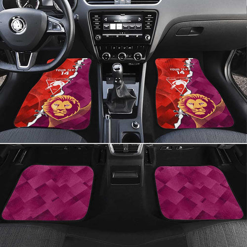 Custom Swans And Lions Football Car Mats 2024 Go Champions Final Dynamic Version